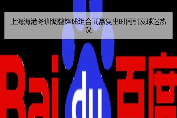 上海海港冬训调整锋线组合武磊复出时间引发球迷热议